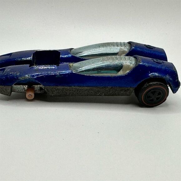 Hot Wheels Other - Vintage 1968‎ Hot Wheels Redline Splittin Image Blue **See Note Below
